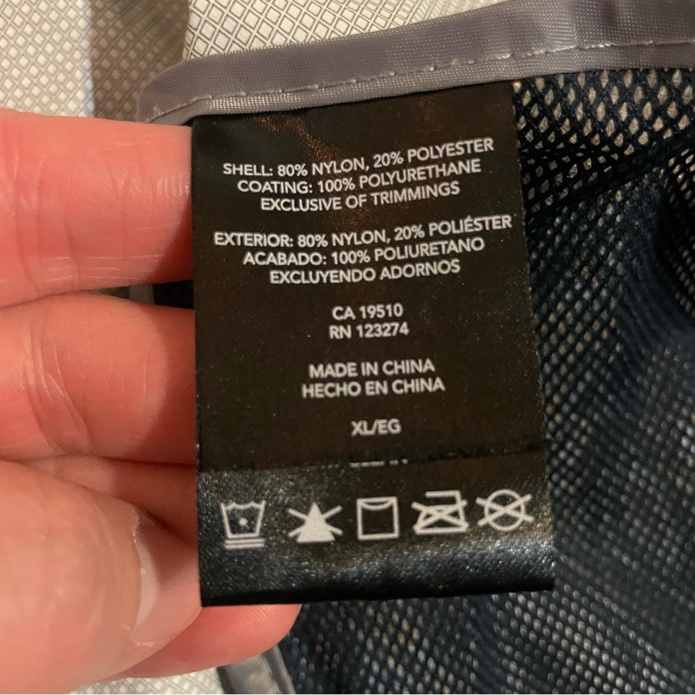 Paradox Men’s Blue Waterproof Outdoor Jacket XL Full Zip - Picture 6 of 9